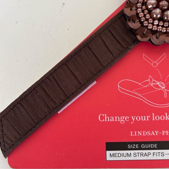 LINDSAY PHILLIPS SWITCHFLOPS SIZE MEDIUM 7/8 NWT - Picture 7 of 10